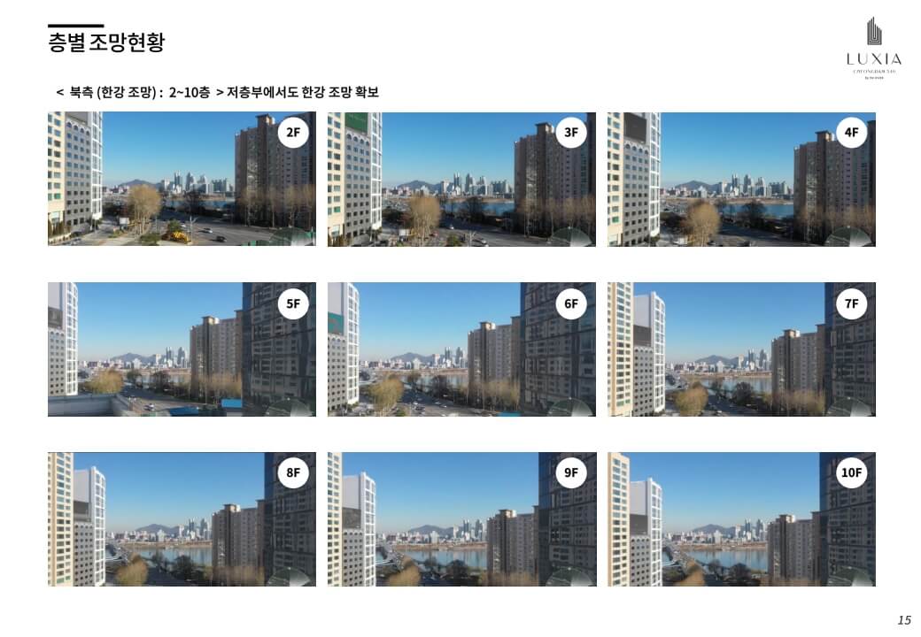 층별 조망 현황